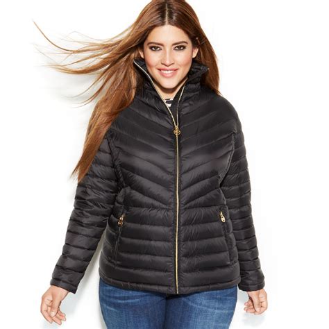 michael kors packable down 1x|Michael Kors packable puffer coat.